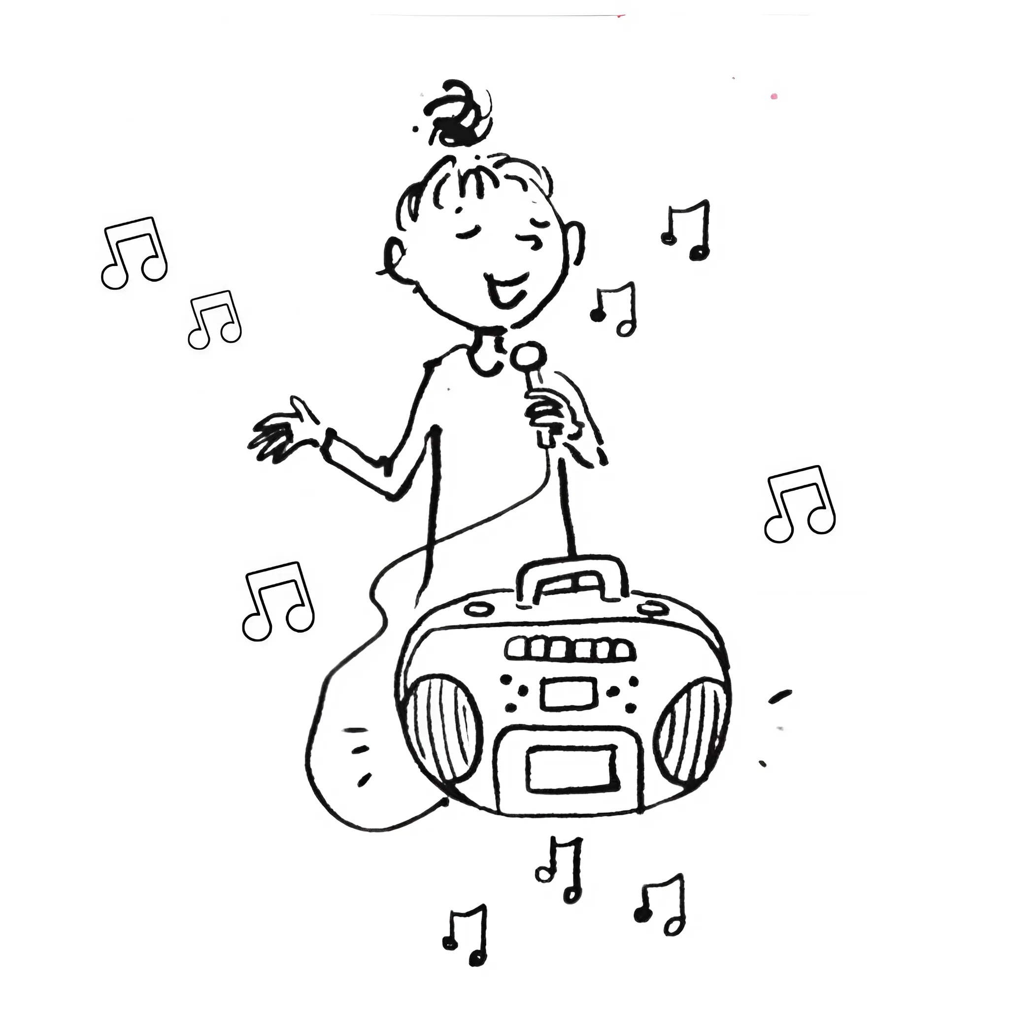 tekening de zoete zusjes kleurplaat