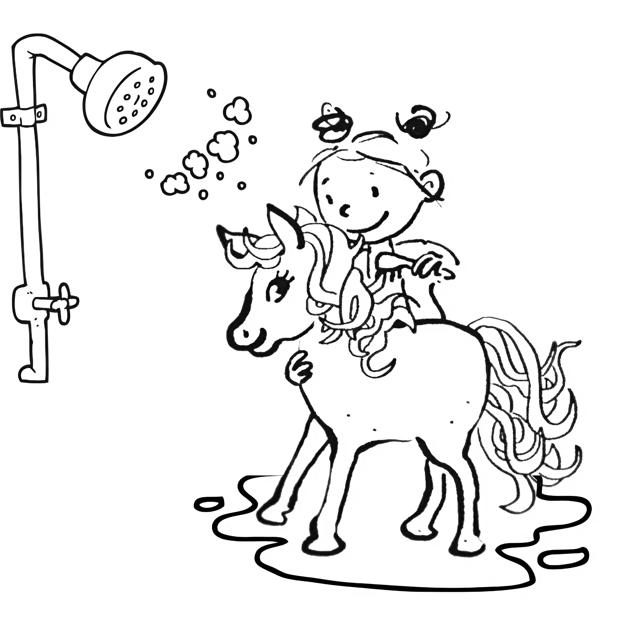 zoete zusjes kerst kleurplaat