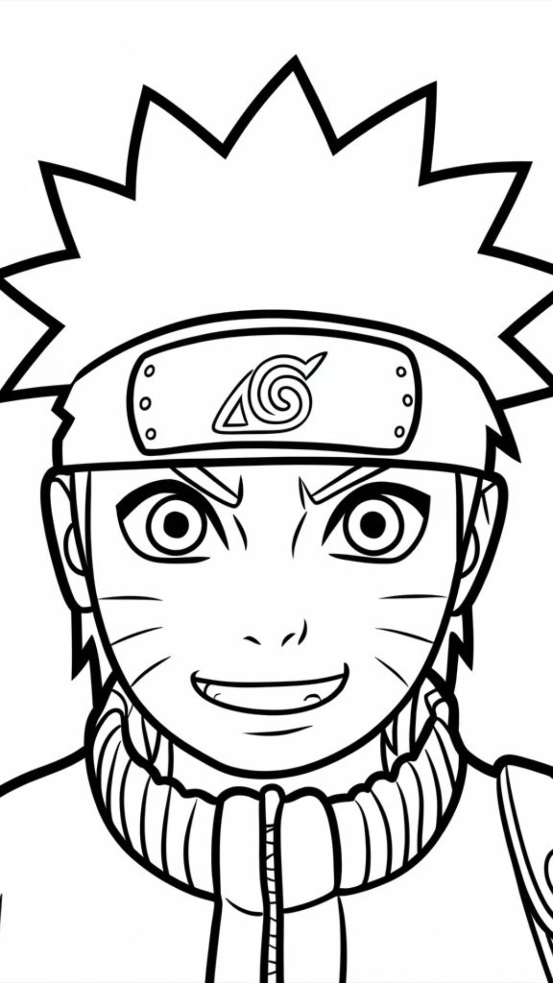 disegni di naruto da colorare e stampare