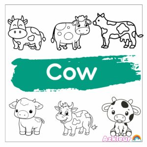 Vaca colorir