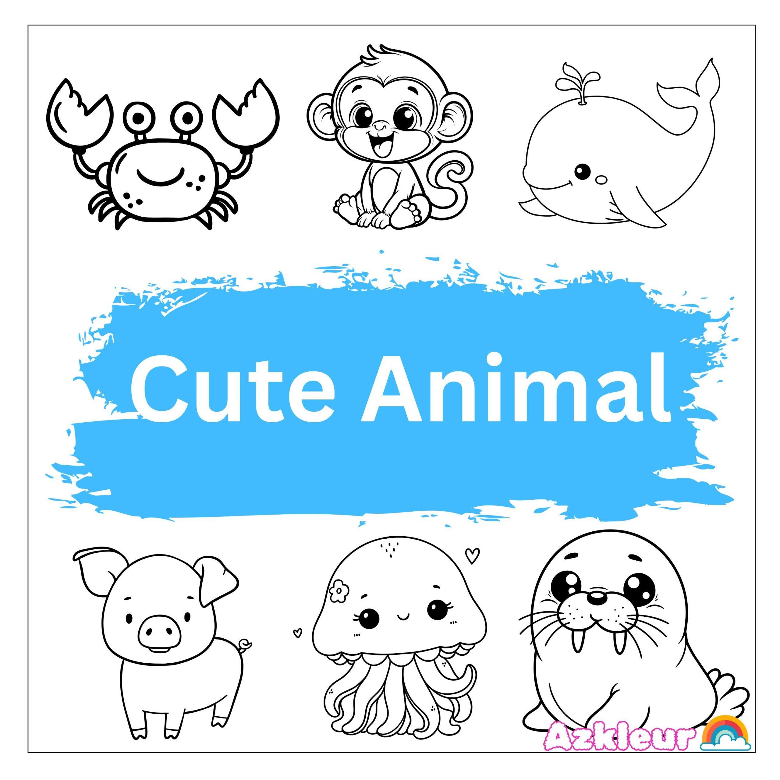 Cute Baby Animal Drawings Easy Cute Baby Animal Drawings Easy