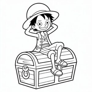 Kleurplaat One Piece PDF