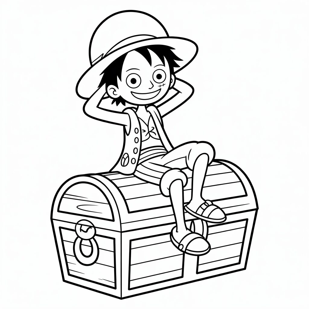 One Piece disegno in PDF
