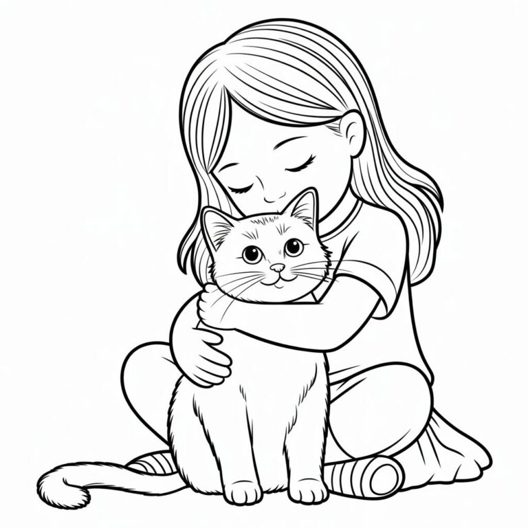 34 Ausmalbilder Mädchen – Free Printable PDF zum Ausdrucken