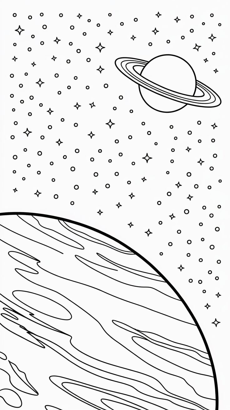 Sterren in de ruimte gratis