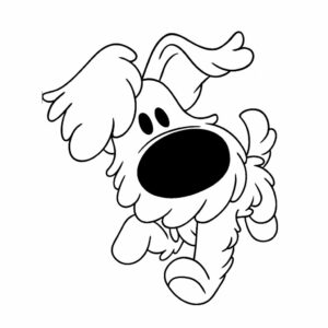 Woezel inkleuren PDF gratis