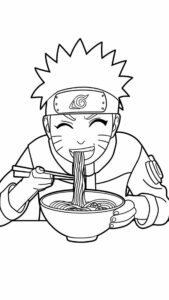 naruto uzumaki shippuden tekening
