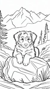 australian sheepdog puppy