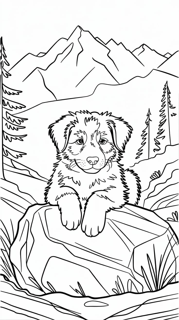 australian sheepdog puppy