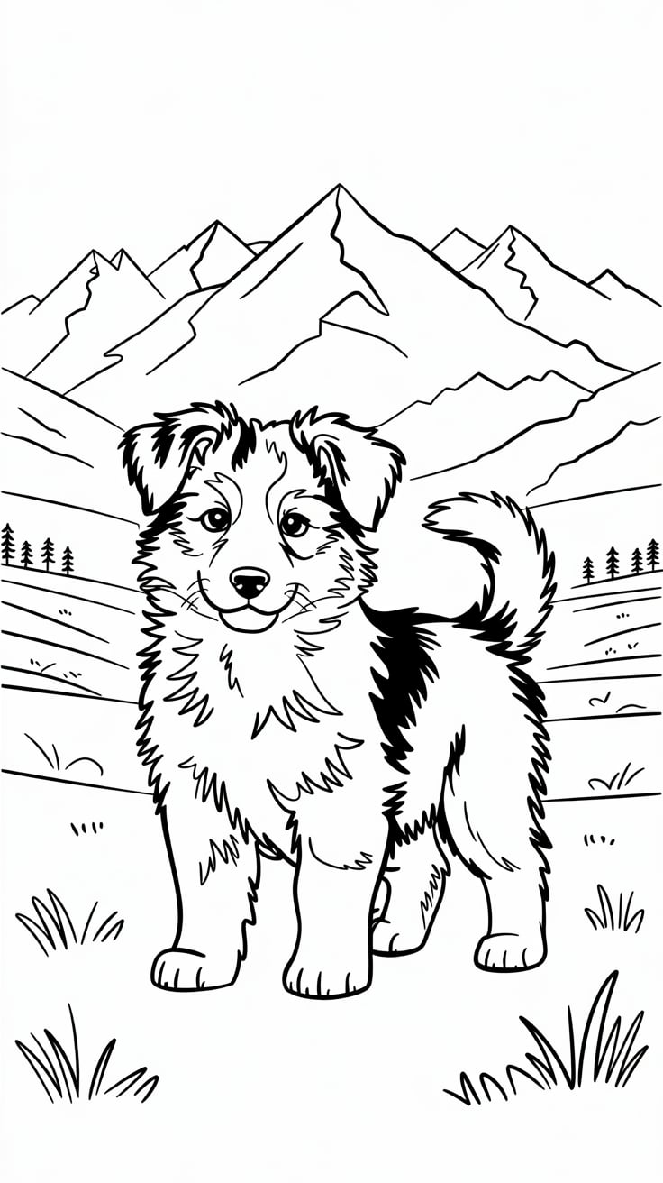 australian shepherd puppy