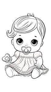 coloriage bebes