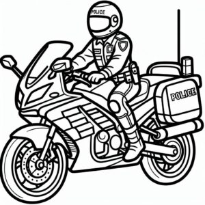 coloriage des motos