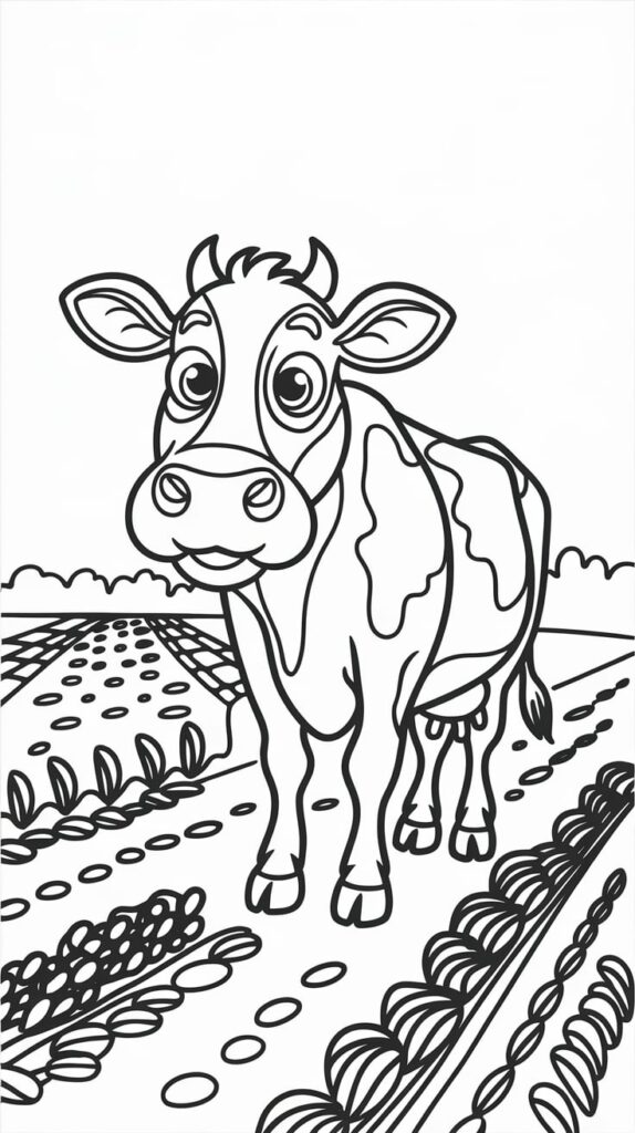 coloriage animaux de la ferme pdf