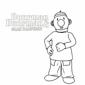 burman en buurman kleurplaat