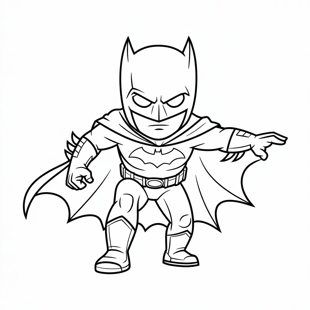 batman kleurplaten