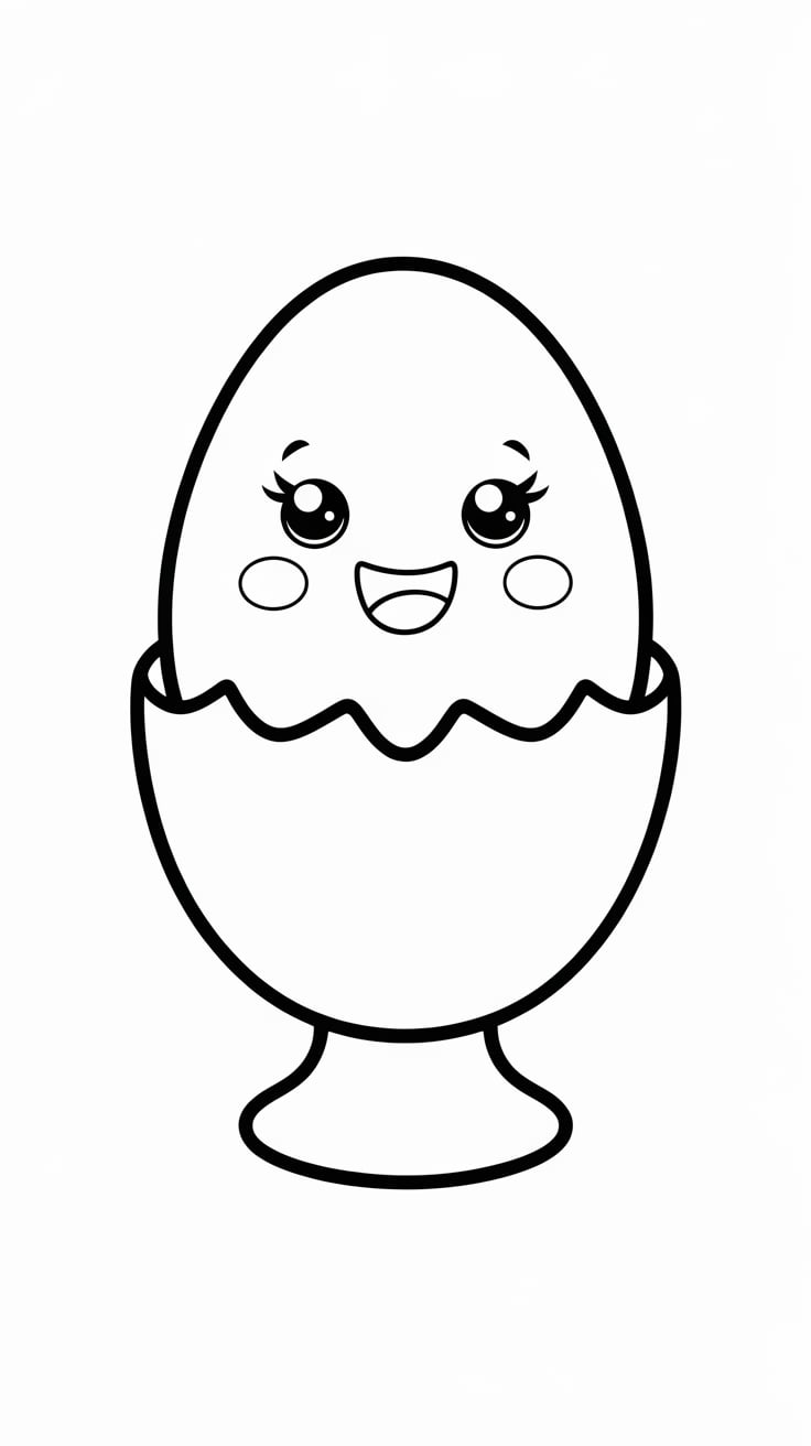 schattige tekeningen kawaii eten