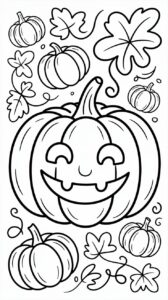 kuerbis halloween ausmalbilder
