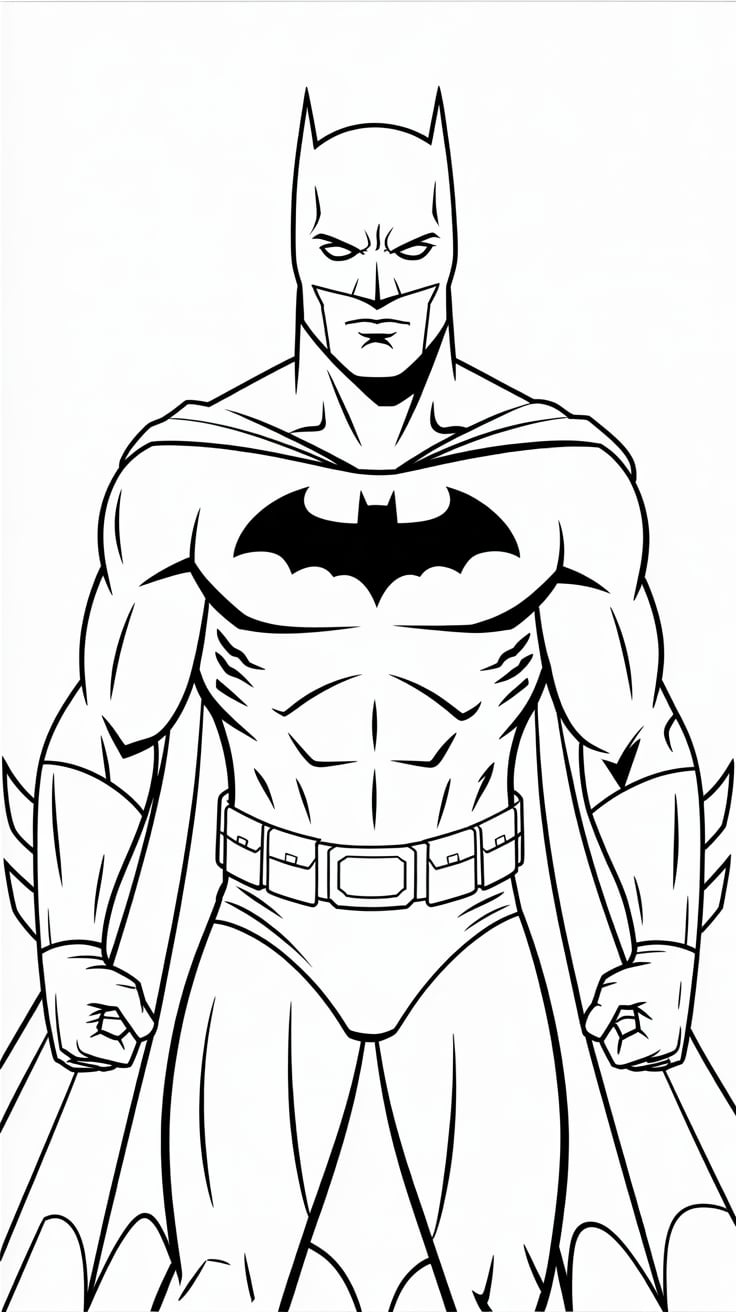 tekening batman
