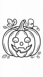kuerbis ausmalbilder halloween