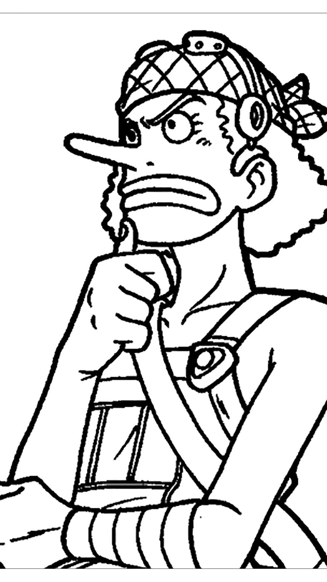 anime ausmalbilder one piece