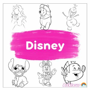 Disney boyama
