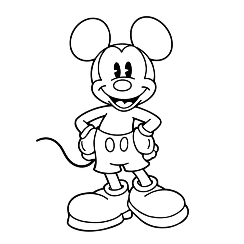 disney coloring page