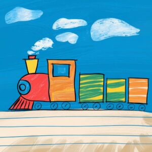 Train Coloring Page