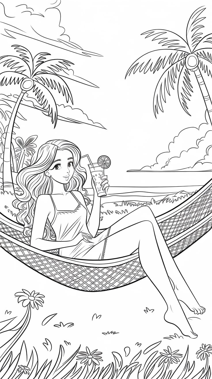 fijne zomervakantie kleurplaat fijne vakantie