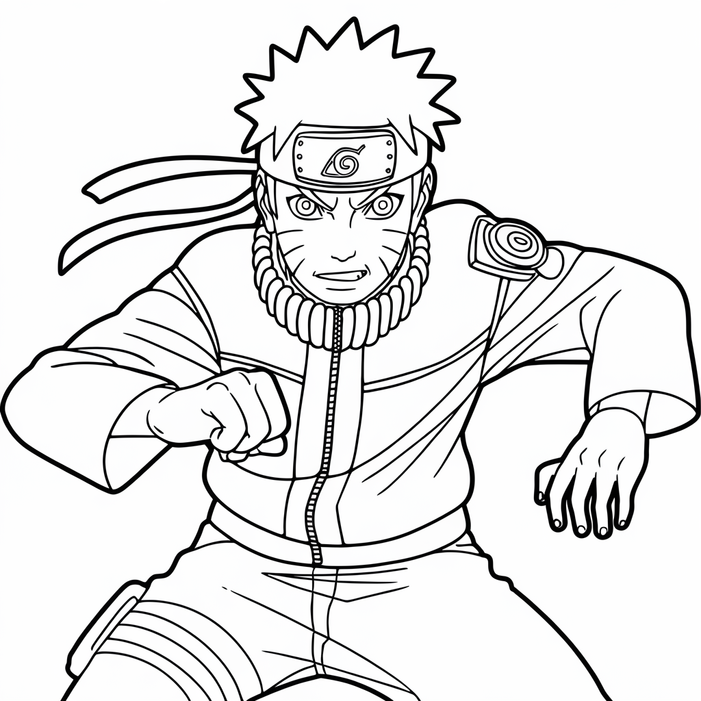 naruto kleur