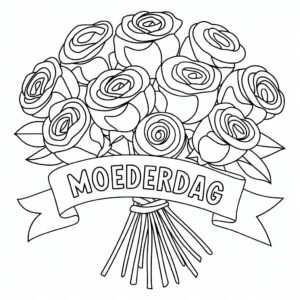 gratis kleurplaten moederdag