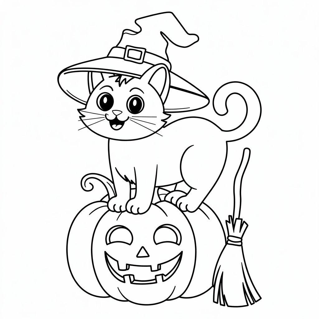 ausmalbilder katze