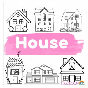 Casa Para Colorir