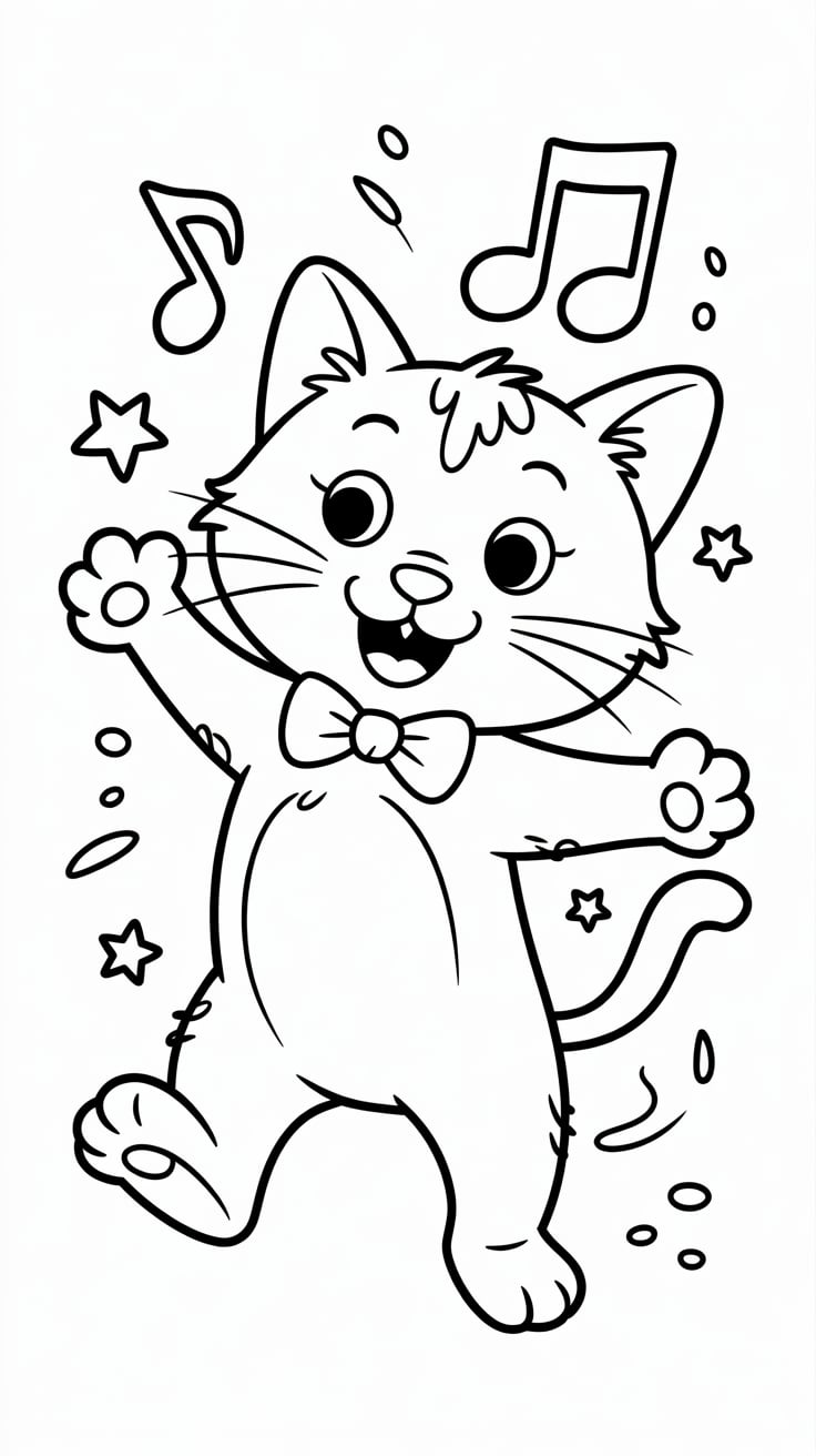 katzen ausmalbilder zum ausdrucken
