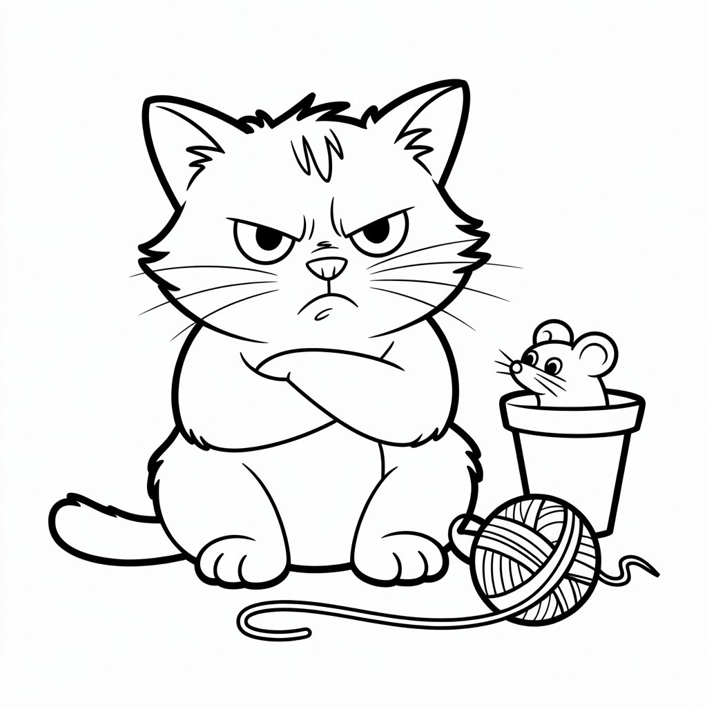 malvorlagen katze