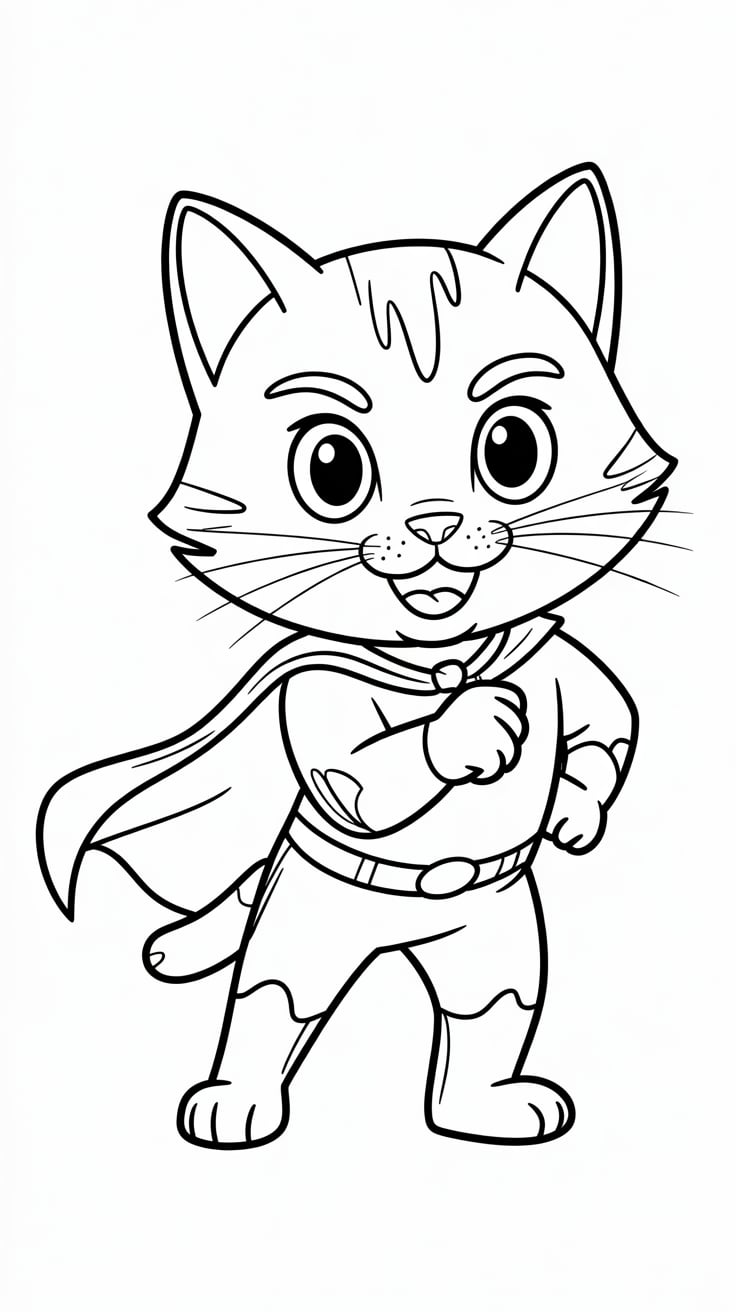 ausmalbilder von katzen