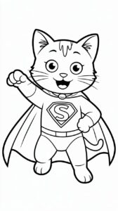 chats coloriage