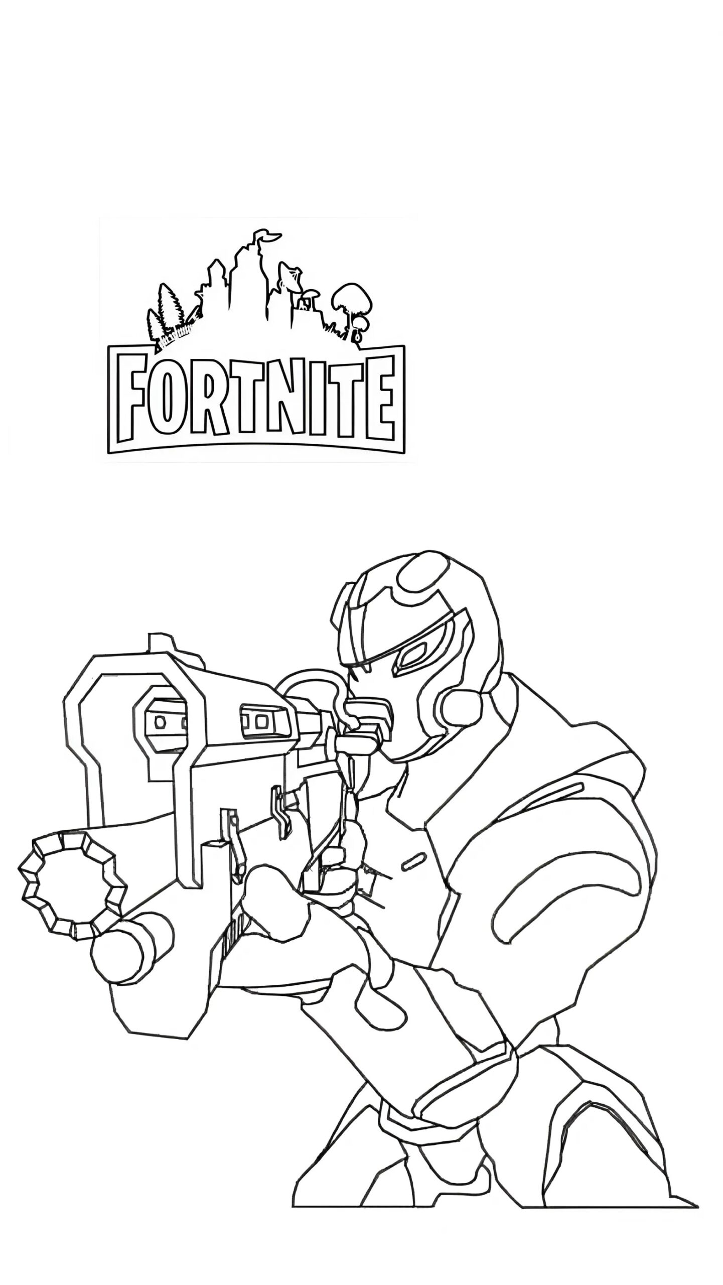 Lego Fortnite Coloring Pages Free 2025 