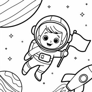 boy coloring page