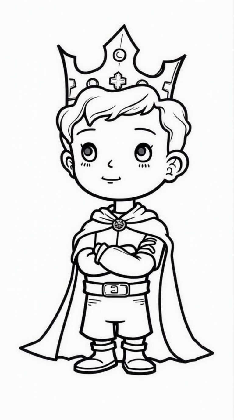 kleurplaat kleine prins