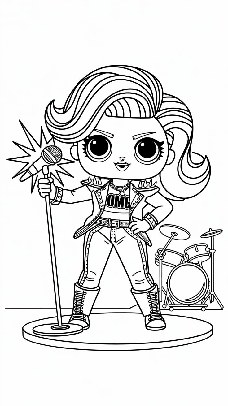 kleurplaat lol surprise