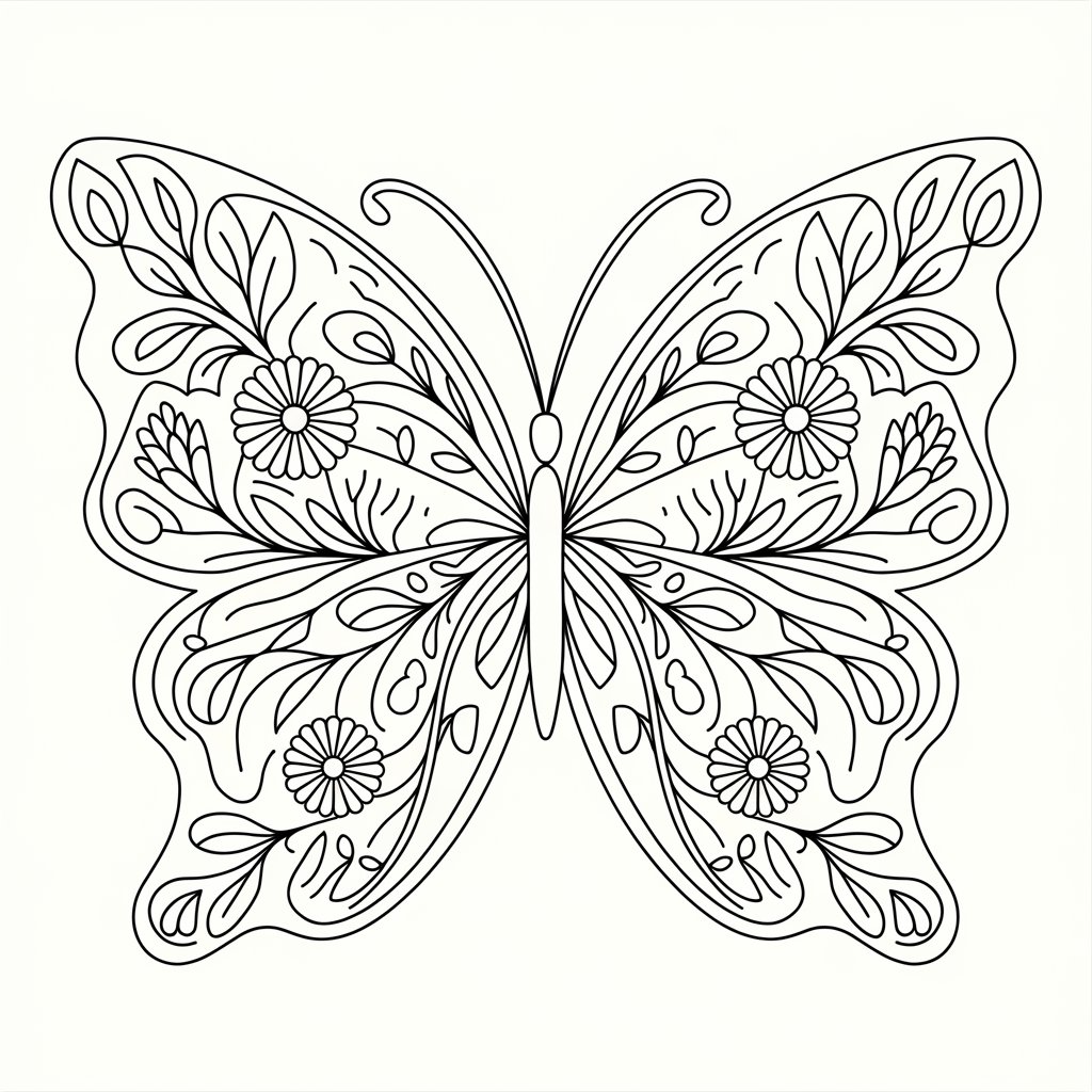 farfalla colorata