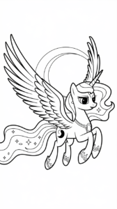 pinkie pie my little pony coloring pages