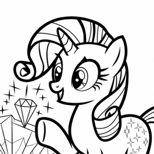 my little pony printable coloring pages