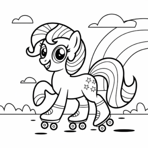 coloring pages my little pony