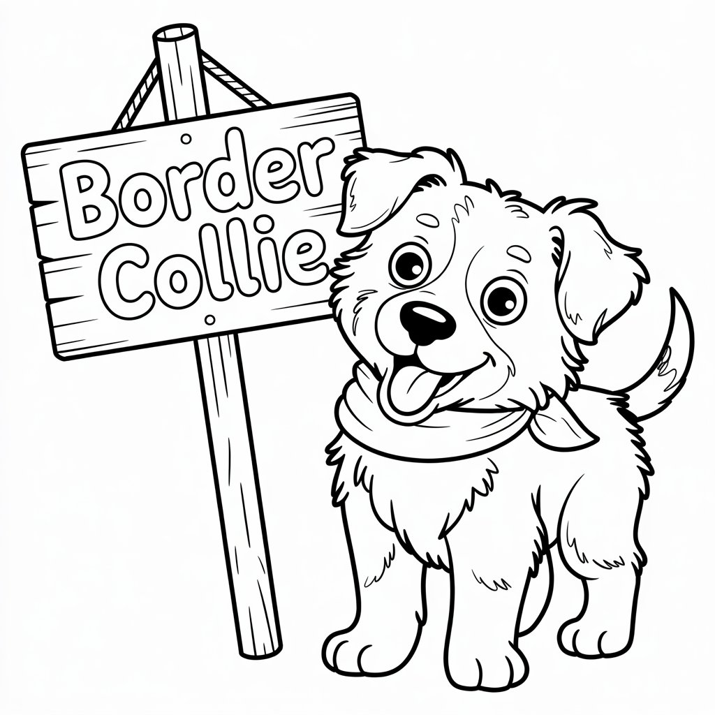 kleurplaat puppy’s