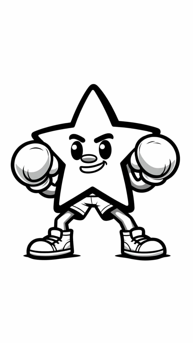 Free Printable Star Coloring Pages – 22 Pages for Kids