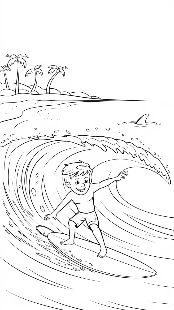 kleurplaat vakantie moeilijk