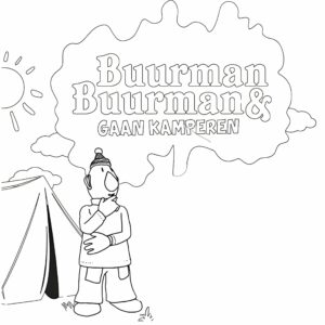 kleurplaat van buurman en buurman