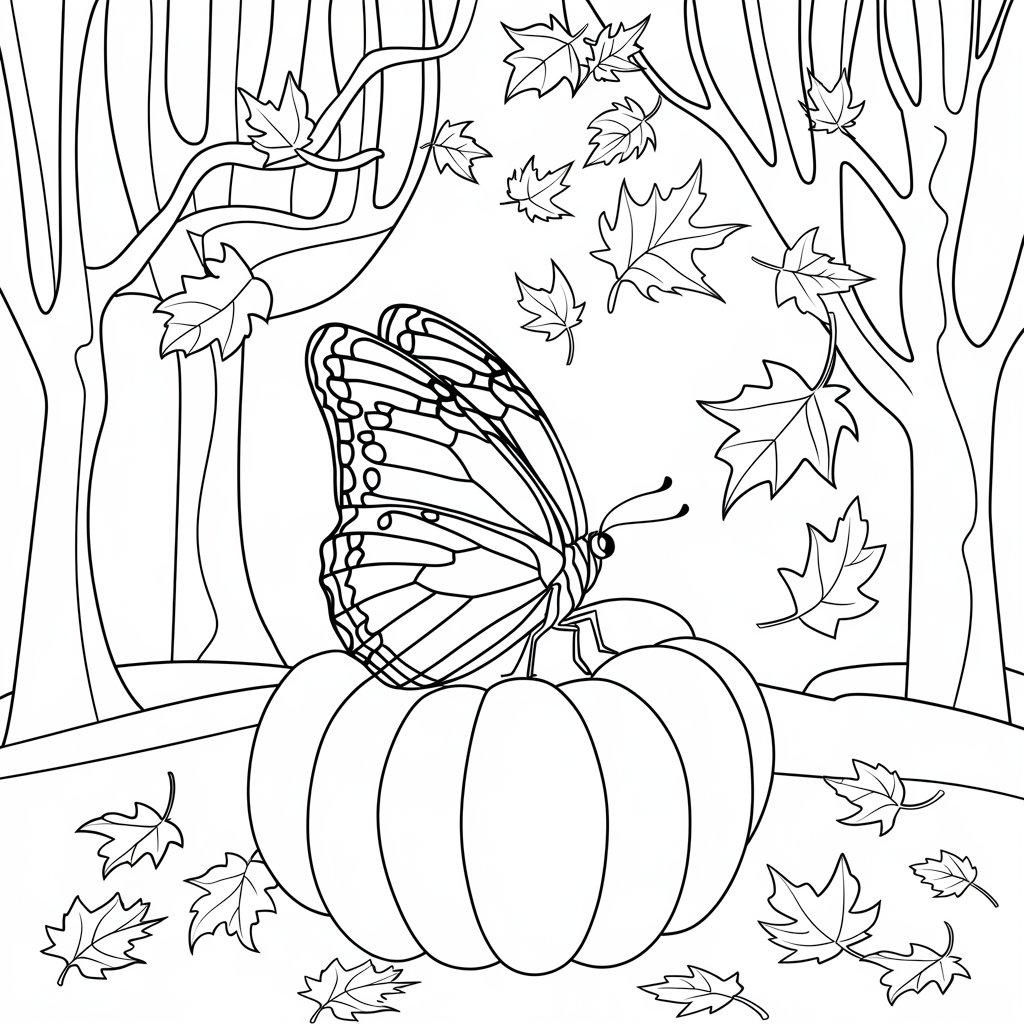 disegni da colorare farfalle