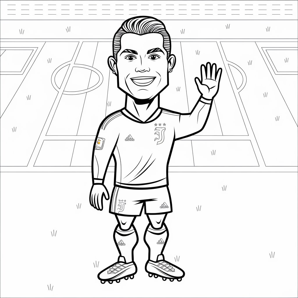 ausmalbild fußball